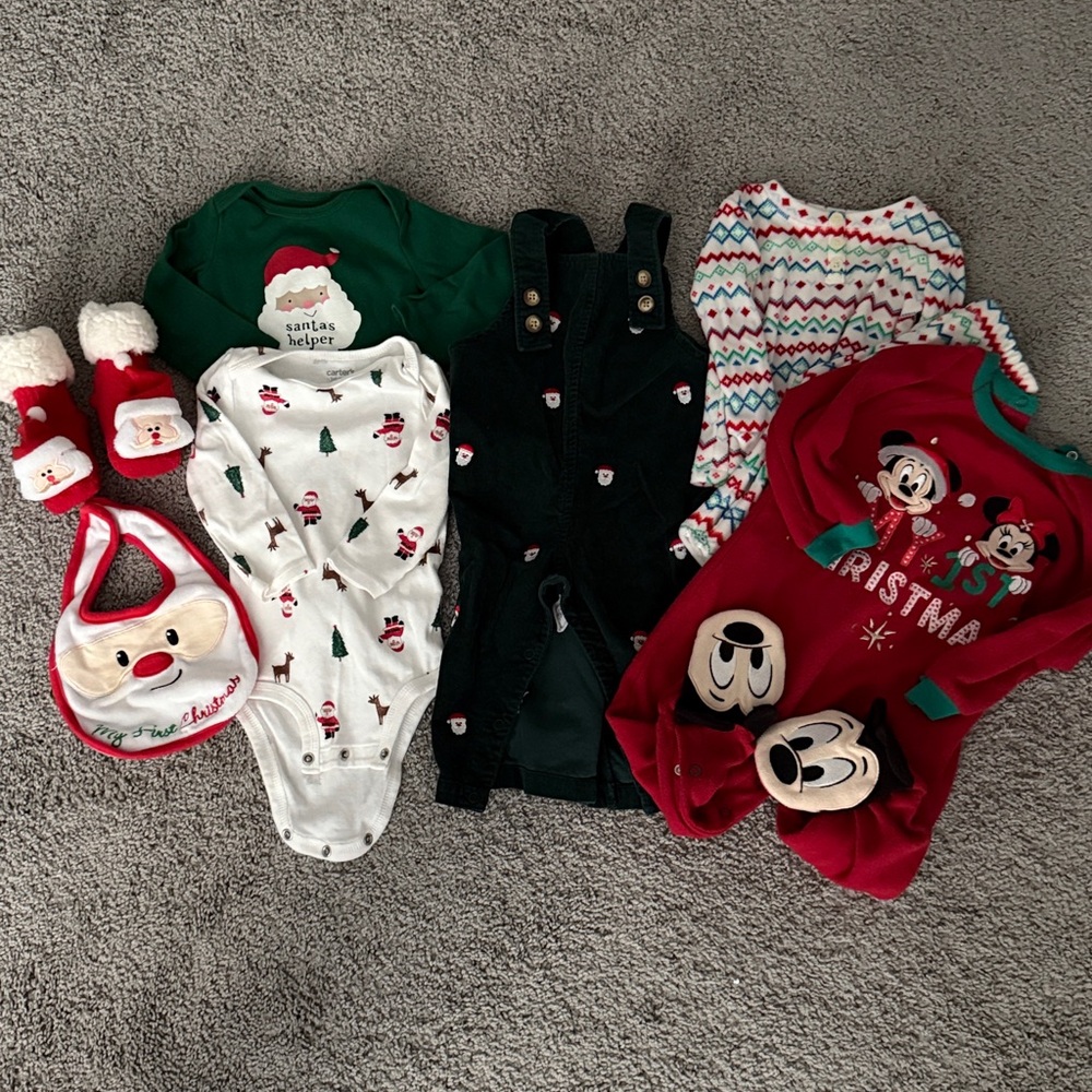 12 month Christmas clothes